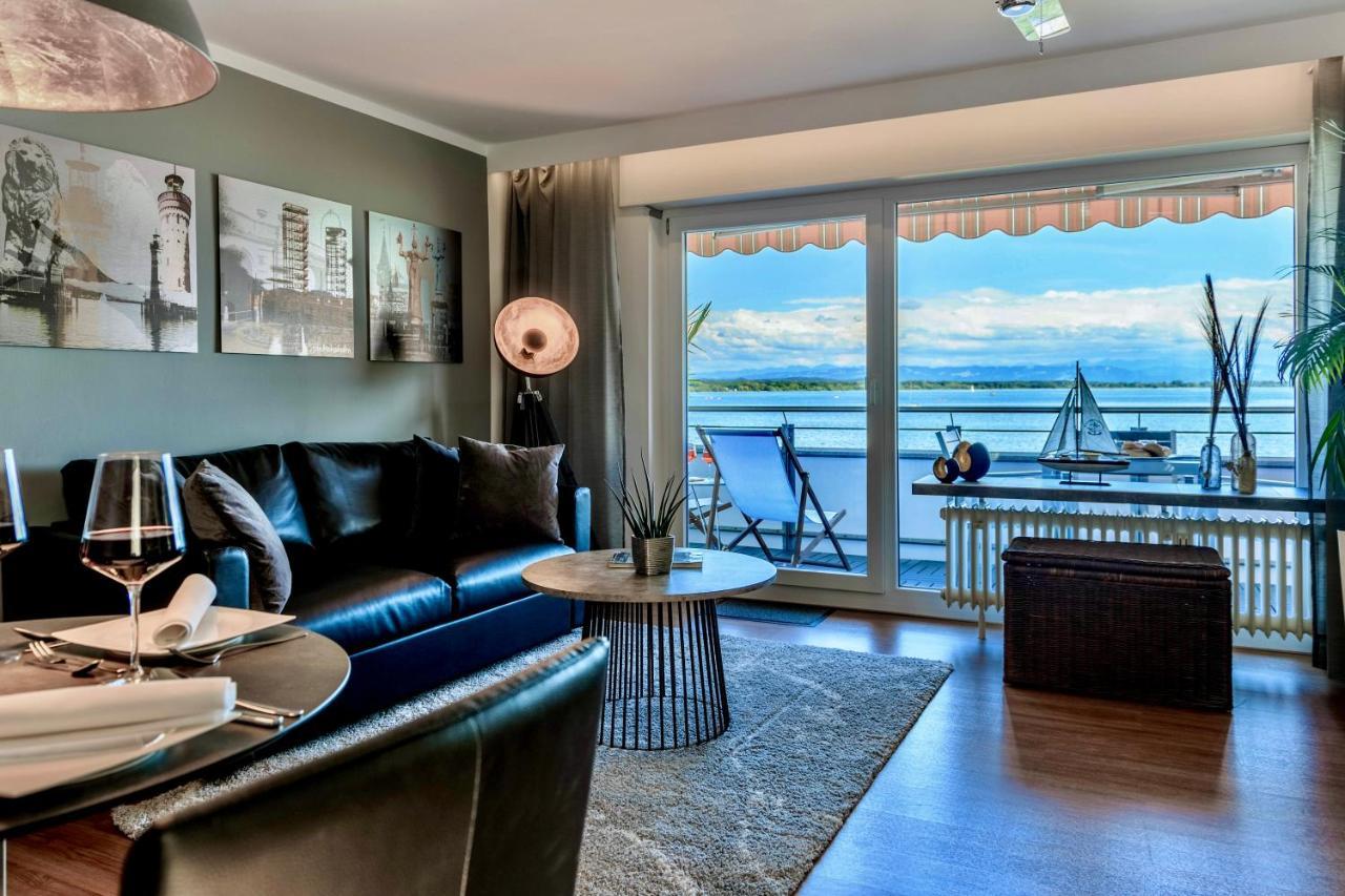 Apartment Lakeside Direkt Am Bodensee Mit Privatstrand, Atemberaubender Seesicht Und Parkplatz FDH